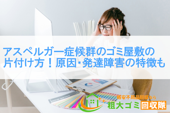 アスペルガー症候群のゴミ屋敷の片付け方！原因・発達障害の特徴も