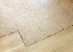 コルクのジョイントマット
