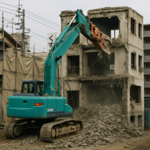 建物の取り壊し