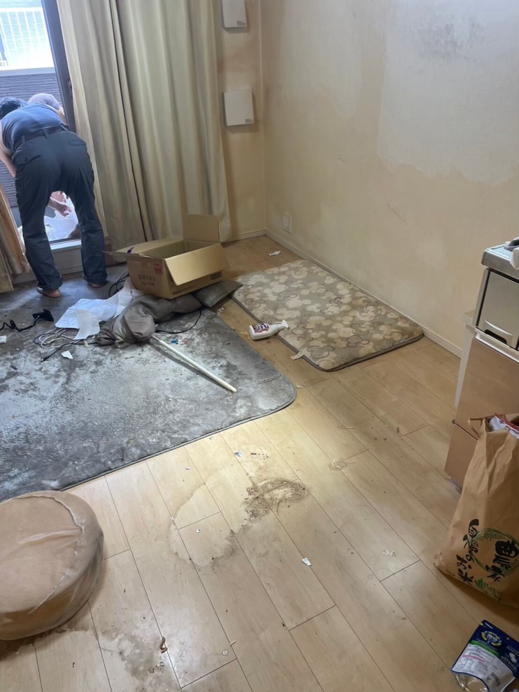 ゴミ屋敷の清掃